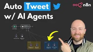 Automate Twitter X so it grows itself with ChatGPT & n8n