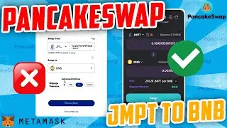 PancakeSwap | JMPT to BNB | How to convert/swap Jmpt into BNB using PancakeSwap | Metamask