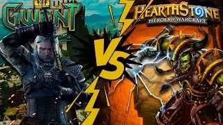 Гвинт VS Хартстоун | Gwent VS Hearthstone