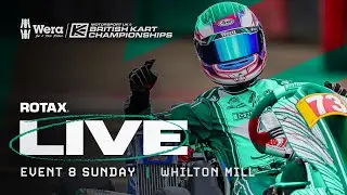 2024 Wera Tools British Kart Championships LIVE | Whilton Mill, Event 8 | Sunday