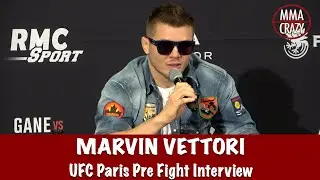 Full Marvin Vettori UFC Paris Pre Fight Interview