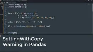 Python: How to deal with SettingWithCopyWarning in Pandas