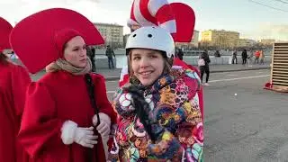 Масленица В Парке Горького в Москве 2019