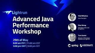 Spring Boot Performance Workshop with Lightrun