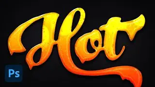 How To Create a Glossy Dripping Text Effect in Photoshop