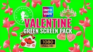 😍 Free Valentine's Day Greenscreen Pack! (Titles,Overlays,Transitions) 2022! 💌💞💝