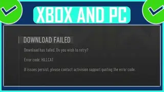 FIX MW 2 ERROR CODE HILLCAT ON PC AND XBOX (NEW) | How To Fix Download Has Failed Error