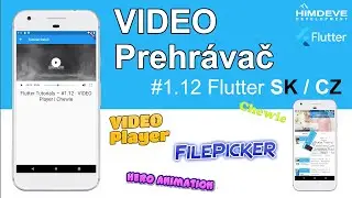 Flutter SK/CZ – #1.12 – VIDEO Prehrávač | Chewie