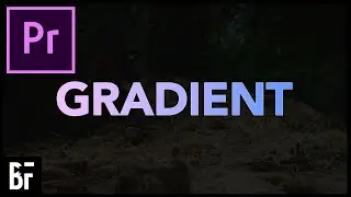 Animated Gradient Text Effect - Premiere