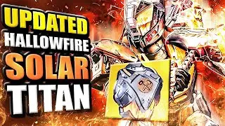 UPDATED BEST SOLAR HALLOWFIRE HEART TITAN BUILD! INSANE PvE TITAN BUILD!  - DESTINY 2