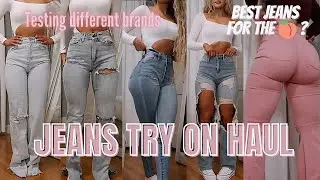 HUGE jeans TRY ON HAUL| Testing different brands, which fit the best? 2021 review, ASOS, ZARA & MORE