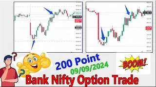 Bank Nifty Options: 200 Points in Just 15 Minutes – September 9, 2024