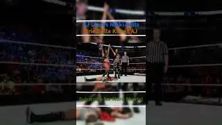 AJ Lee Vs Nikki Bella, Brie Bella Kisses AJ 