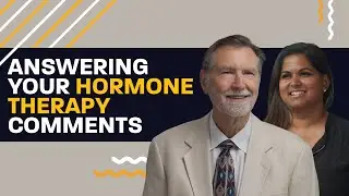 Answering Your Hormone Therapy Comments | #MarkScholzMD #AlexScholz #PCRI #ProstateCancer