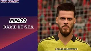 | FIFA 22 | FACE MOD DAVID DE GEA  BY ORLANDO FACEMAKER