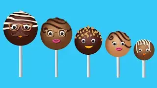 The Finger Family Chocolate Pop Family Nursery Rhyme | Chocolate Pop Finger Family Songs