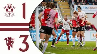 Into The Quarter-Finals! 🤩 | Southampton 1-3 United | Women's FA Cup