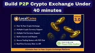 Build your own peer 2 peer crypto exchange website