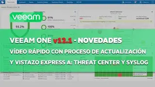 [ES] Veeam: Actualización a Veeam ONE to v12.1 - Vistazo rápido a Novedades