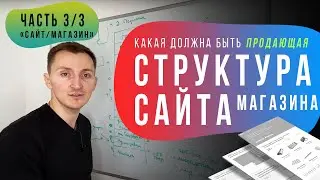 Структура сайта (магазина). Часть3/3