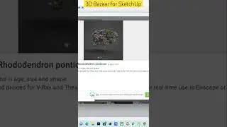 3D Bazaar Extension for SketchUp | SketchUp Shorts 
