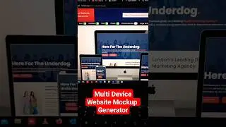 How to create Multi Device Website Mockup Generator 