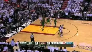Miami Heat vs. Boston Celtics Game 2 Recap East Finals (05/30/2012)