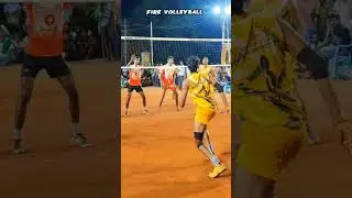Prabhakaran combination Spike 😈 #shortsfeed #volleyballmatch #volleyball #football #sportsequipment