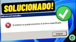 El sistema no puede encontrar el archivo especificado Error al copiar archivos o carpetas