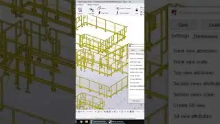 Create Handrails assembly drawing in Tekla Structures