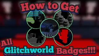 How to Get ALL Glitchworld Badges!!! | Springlock suits (1993) | Roblox