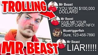 TROLLING A MR BEAST SCAMMER ON DISCORD! (HE RAGED)