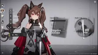 Arknights Endfield Angelina Operator File & Audio Log (EN)