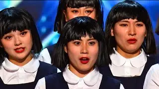 Japanese Girls Dance Like You've NEVER Seen Before on AGT 2023