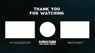 THANK YOU FOR WATCHING || No copyright || Free to use ||
