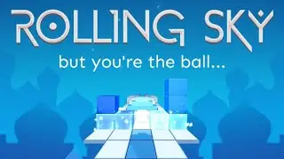 Rolling Sky but you're the ball... Tetris