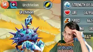 Urchinion Level 150 Monster Legends INDONESIA