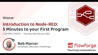 Introduction to Node RED - Webinar