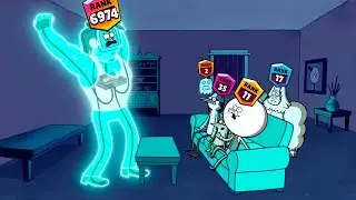My team against the Boss in Brawl Stars / Brawl Stars animation FUNNY MOMENTS