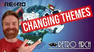 How to change the menu theme in RetroArch
