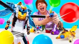 Игрушки трансформеры Звездный Отряд в опасности! Игры для мальчиков. Видео про игрушки