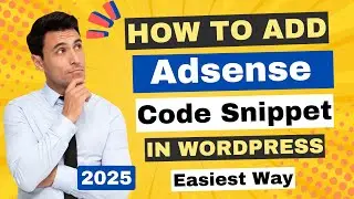 How to Add AdSense Code Snippet in WordPress (By WordPress Plugin)