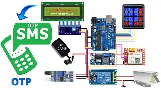 OTP Based Door Lock Using Arduino And SIM800L
