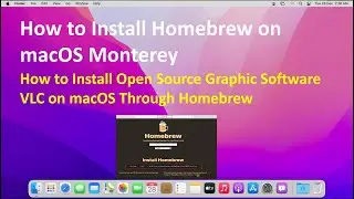 How to Install Homebrew on macOS Monterey !! Brew Commands !! Install GUI Software through Homebrew