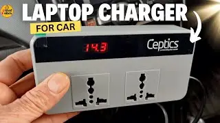 Best Car Charger For Laptop | Ceptics 200W Car Power Inverter Charger | Review | 2024