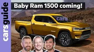 New Ford Ranger rival! 2024 Ram Dakota pickup/ute set for EV, petrol, diesel options - and Australia