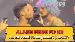 🔴 ALASH PRIDE FC 101 | 01.11.24 | ALMATY 🇰🇿 ALASH PRIDE FC 101