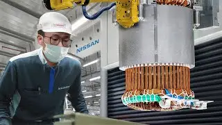 How they Produce Nissan’s Future Electric Motors in Japan