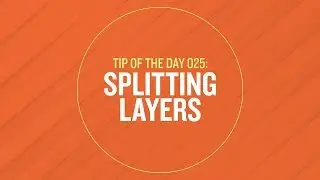 Tip 025 - Splitting Layers in After Effects