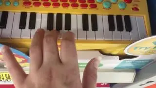 All Star but it's me playing it on a toy piano in the middle of Walmart